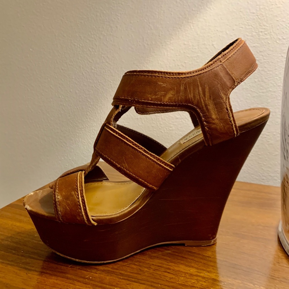 Steve Madden 4” wedge heels